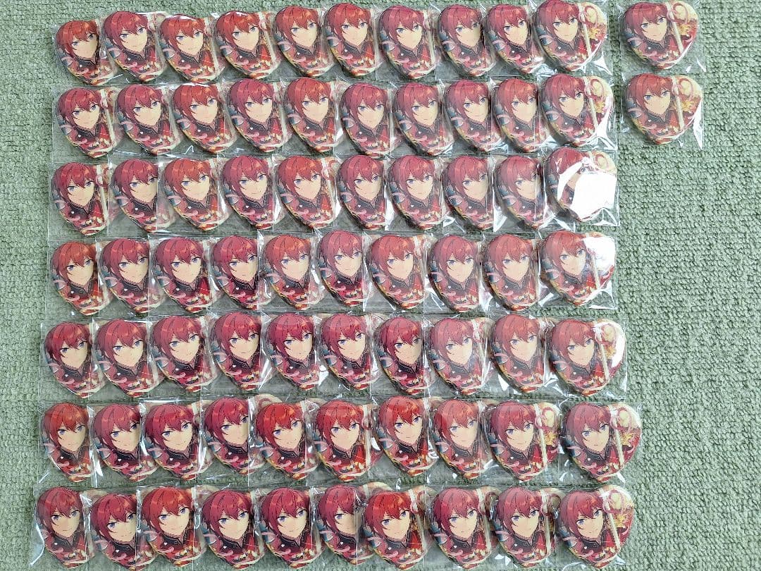 あんスタ　朱桜司　ホワイトデー缶バッジ