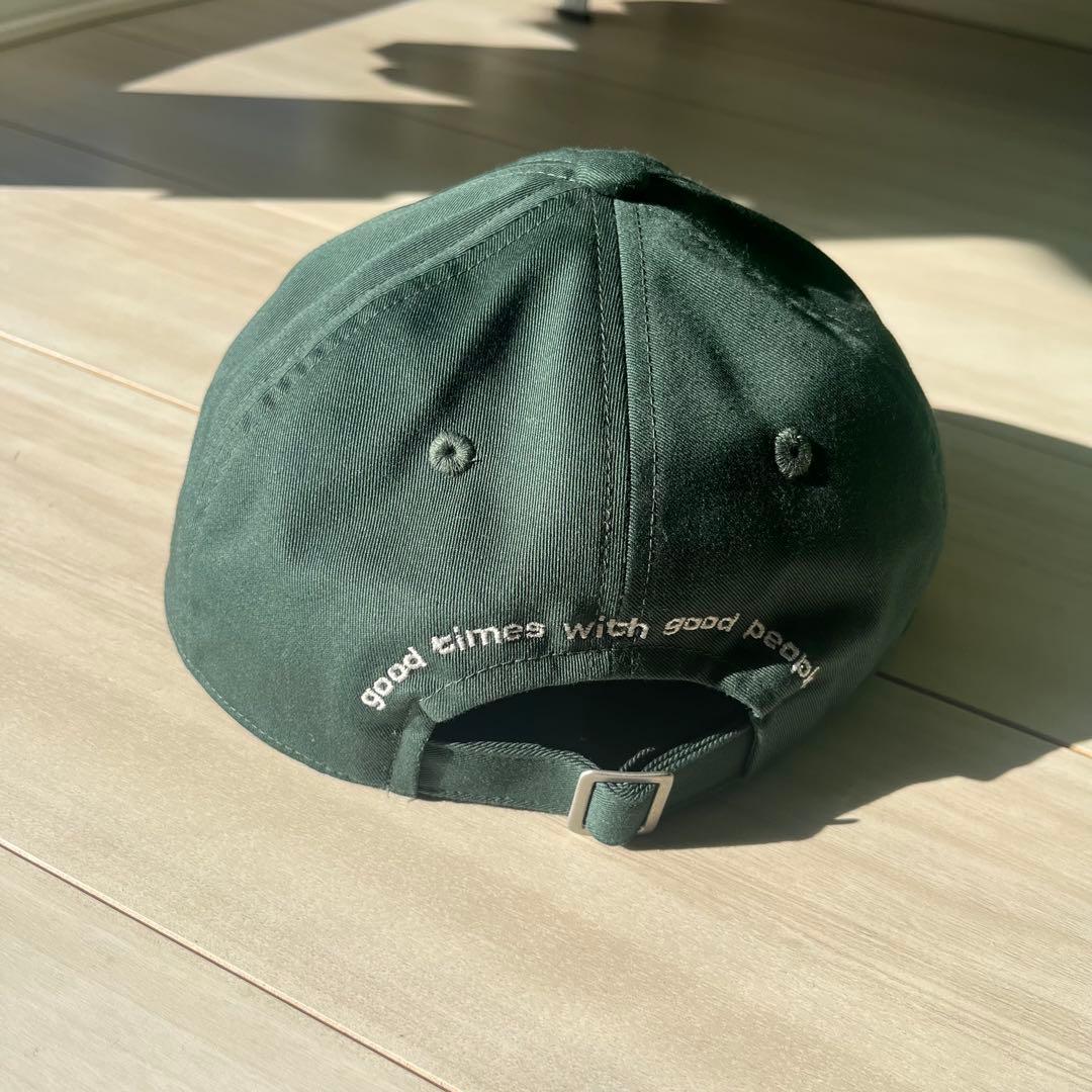 大藤さん着用 circle circle FELT CAP GREEN OVY