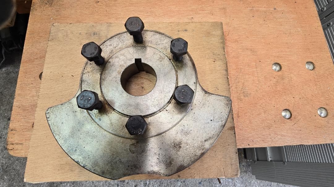 FC、FDマツダ13B用純正カウンターウェイト、社外フライホイール強化クラッチ等