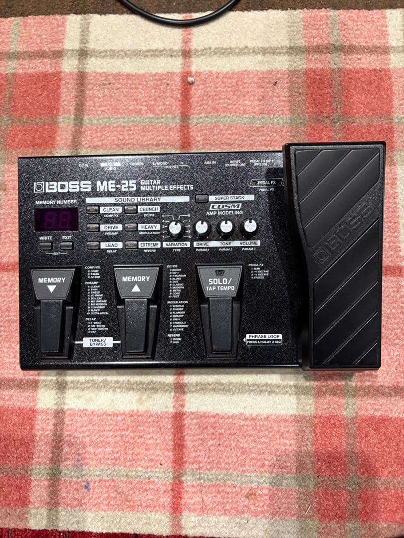 BOSS ME-25 ギターマルチエフェクター