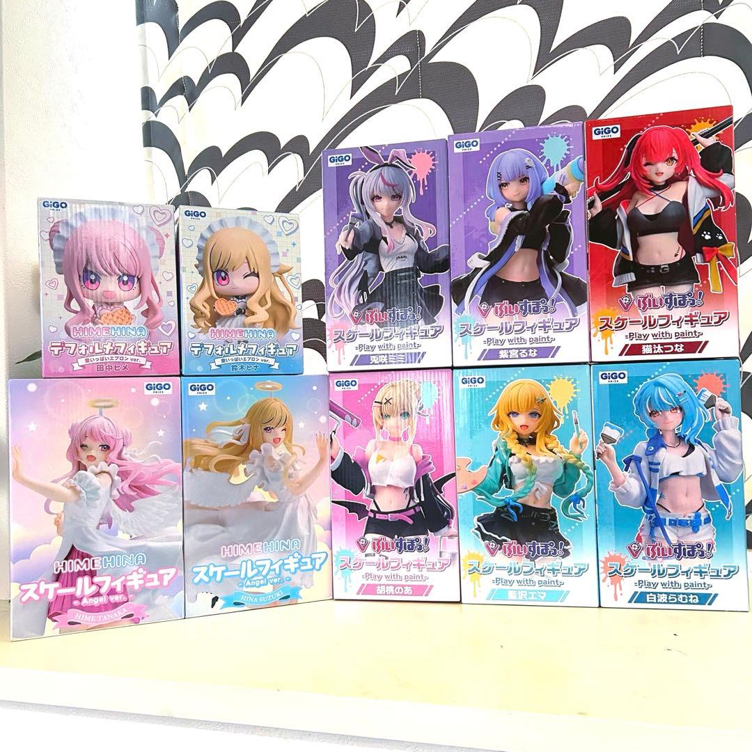 【いいね大歓迎♪】GIGO 限定 美少女 フィギュア 8個セット