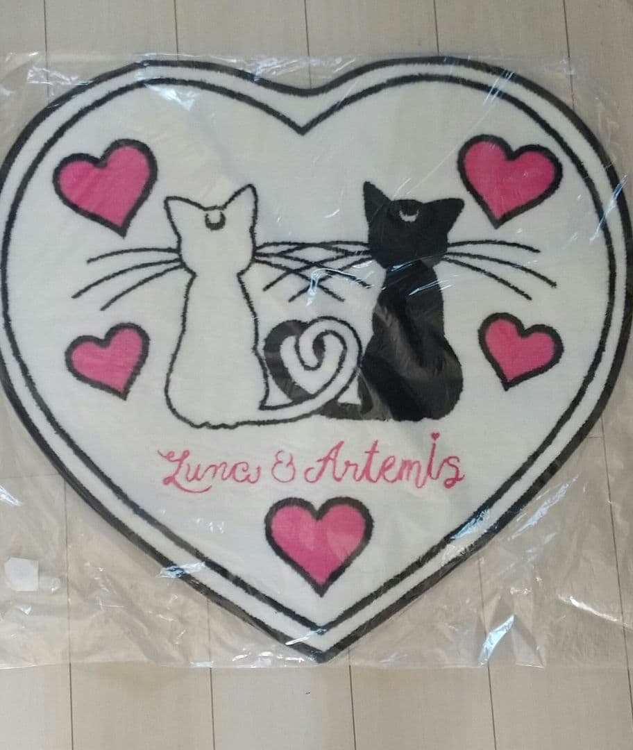 セーラームーン ハート型マット