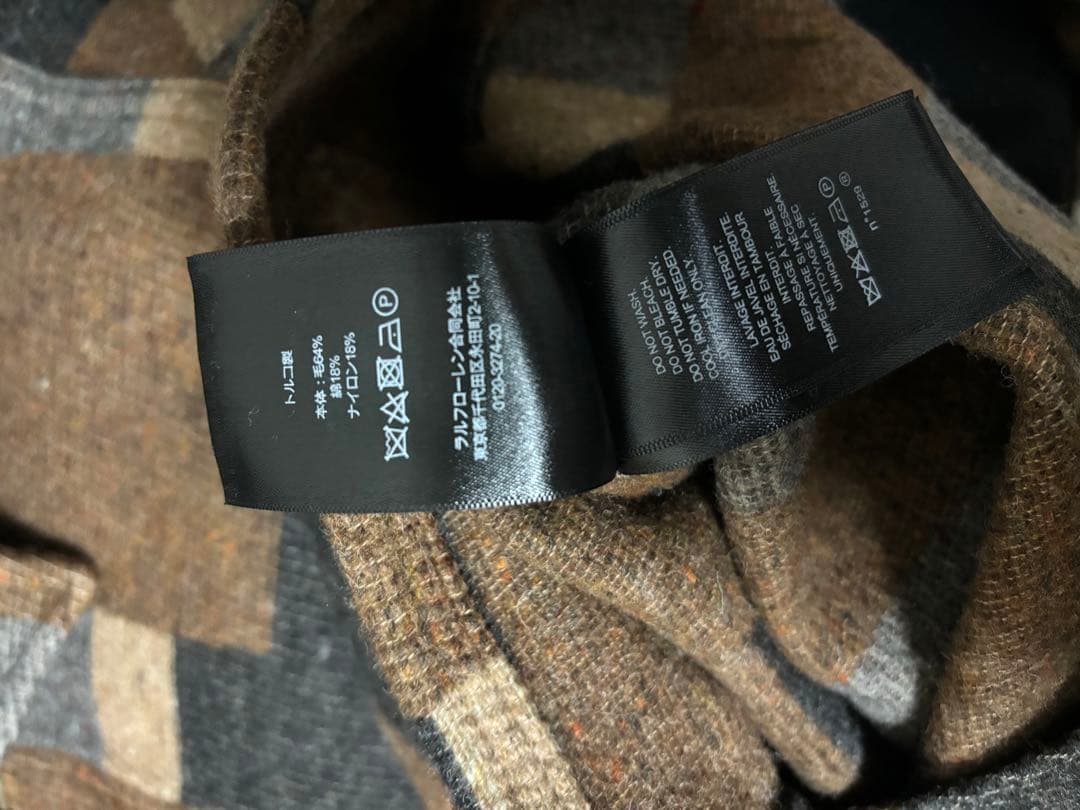 【RRL】ASHFORD CRS-SHIRT JACKET WOOL BLEND