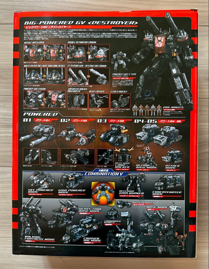 ダイアクロン DA-33 ビッグパワードGV デストロイヤー タカラトミー