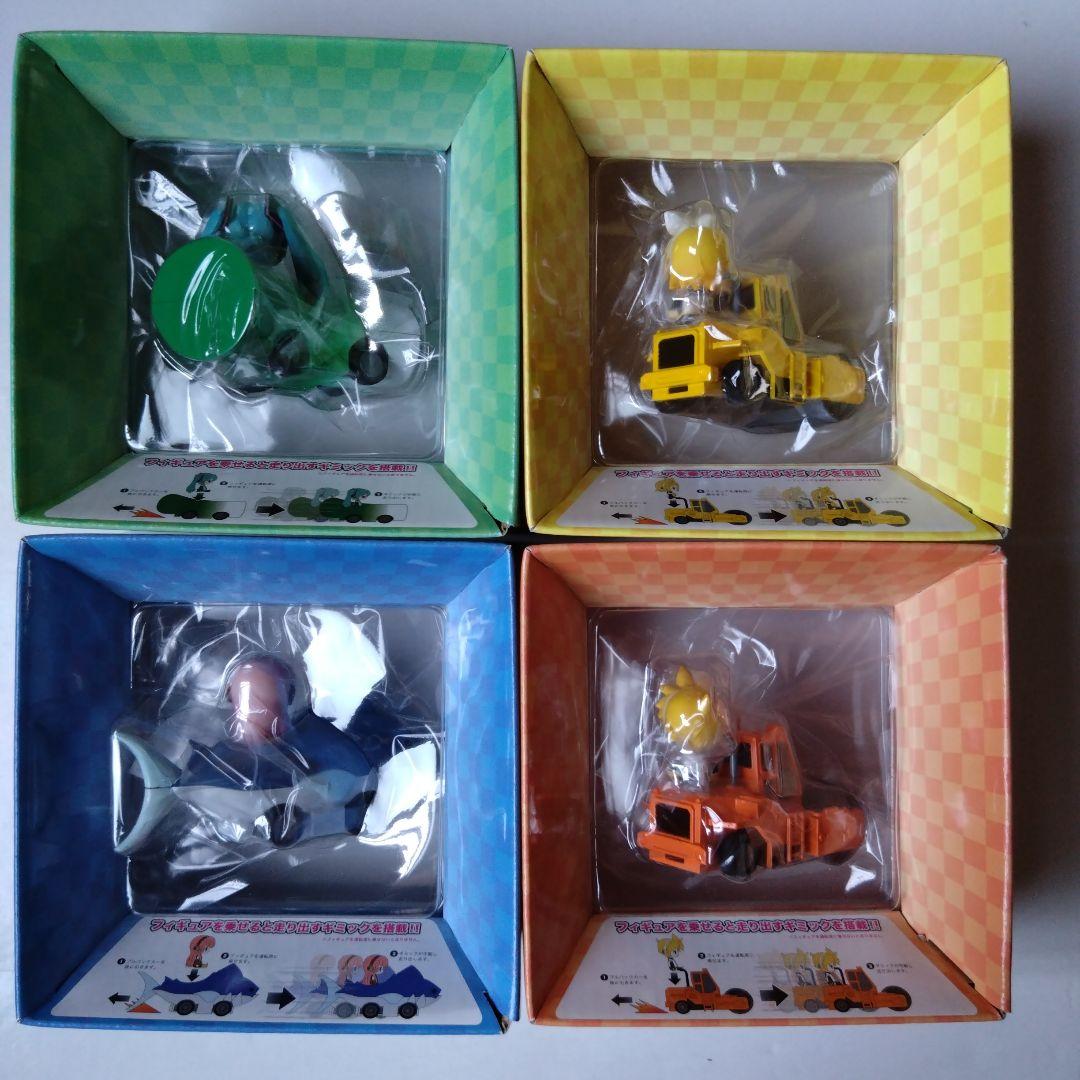 Vocaloid フィギュア 激走プルバックカーセット　全4種