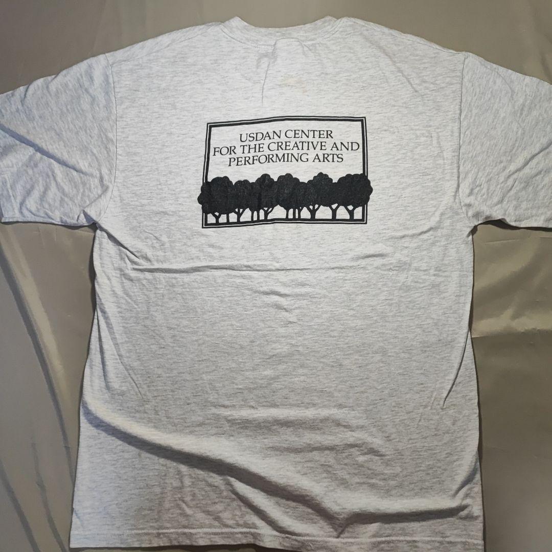 90年代 J.S.BACH バッハ Tシャツ ヘインズ　両面プリント グレー