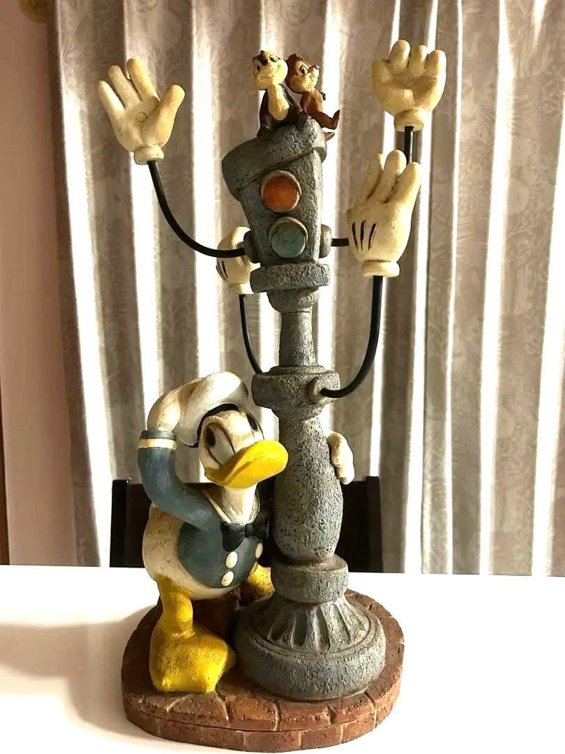 ディズニードナルドチップとデール スリッパラック セトクラフト フィギュア