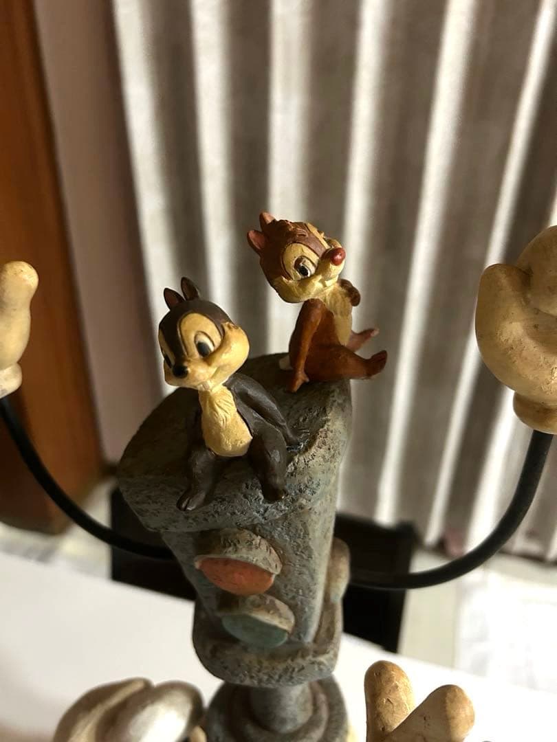 ディズニードナルドチップとデール スリッパラック セトクラフト フィギュア