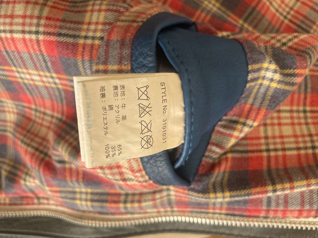 schottシングルライダース クラッシックレザー L