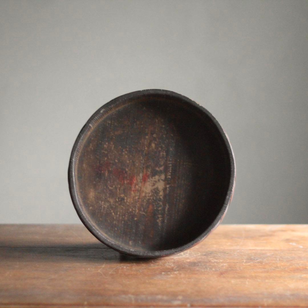 古い 木製 タライ 独酌盆として 古道具 アンティーク