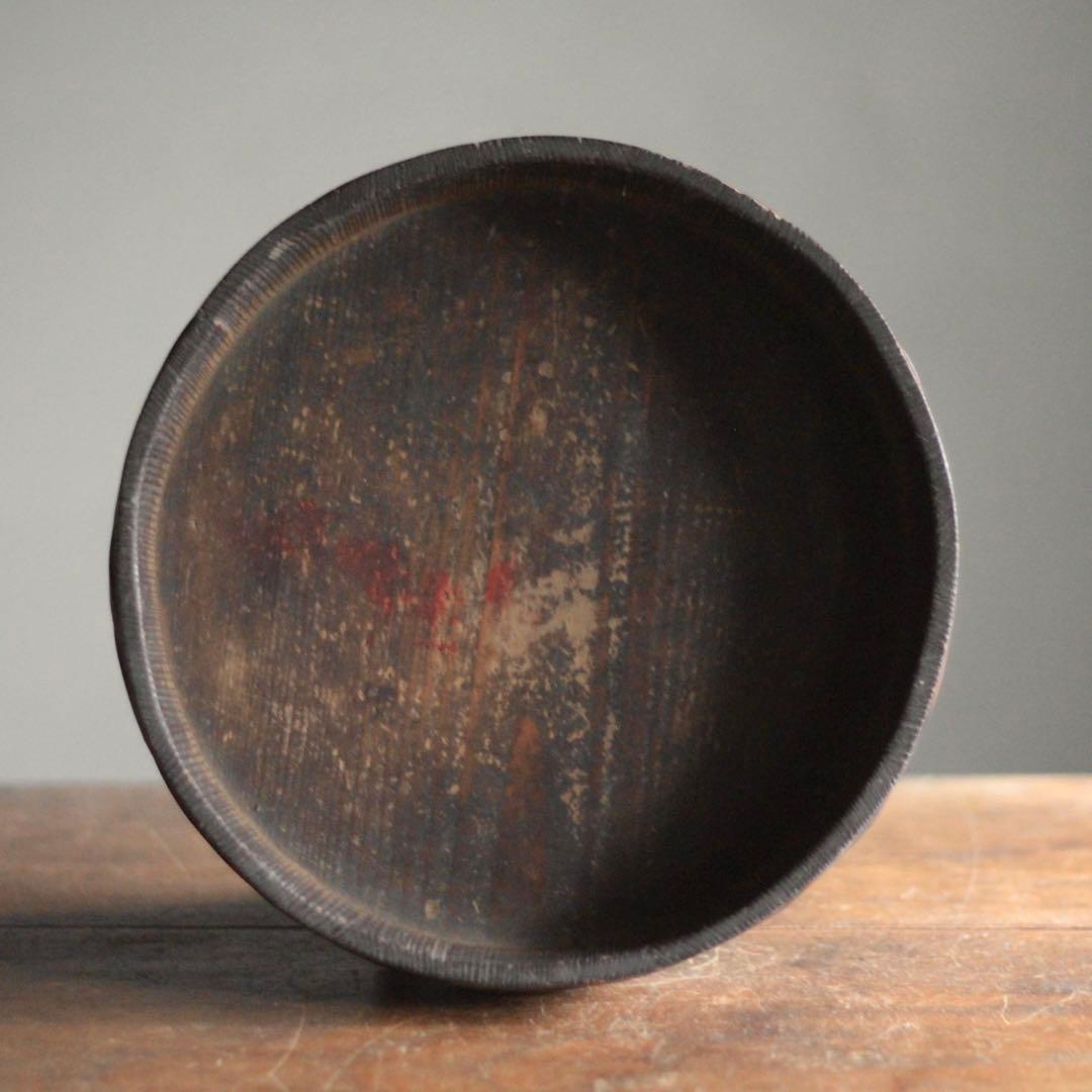 古い 木製 タライ 独酌盆として 古道具 アンティーク