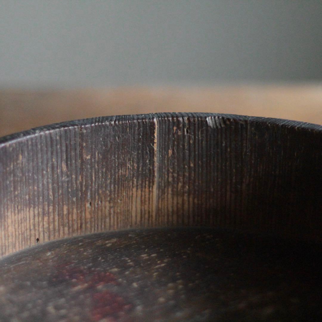 古い 木製 タライ 独酌盆として 古道具 アンティーク