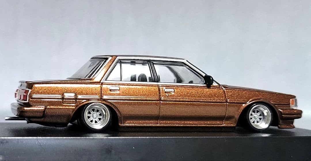 よーよ1/64　GX71　クレスタ改　2台セットSSRマークⅢ　アルミ製