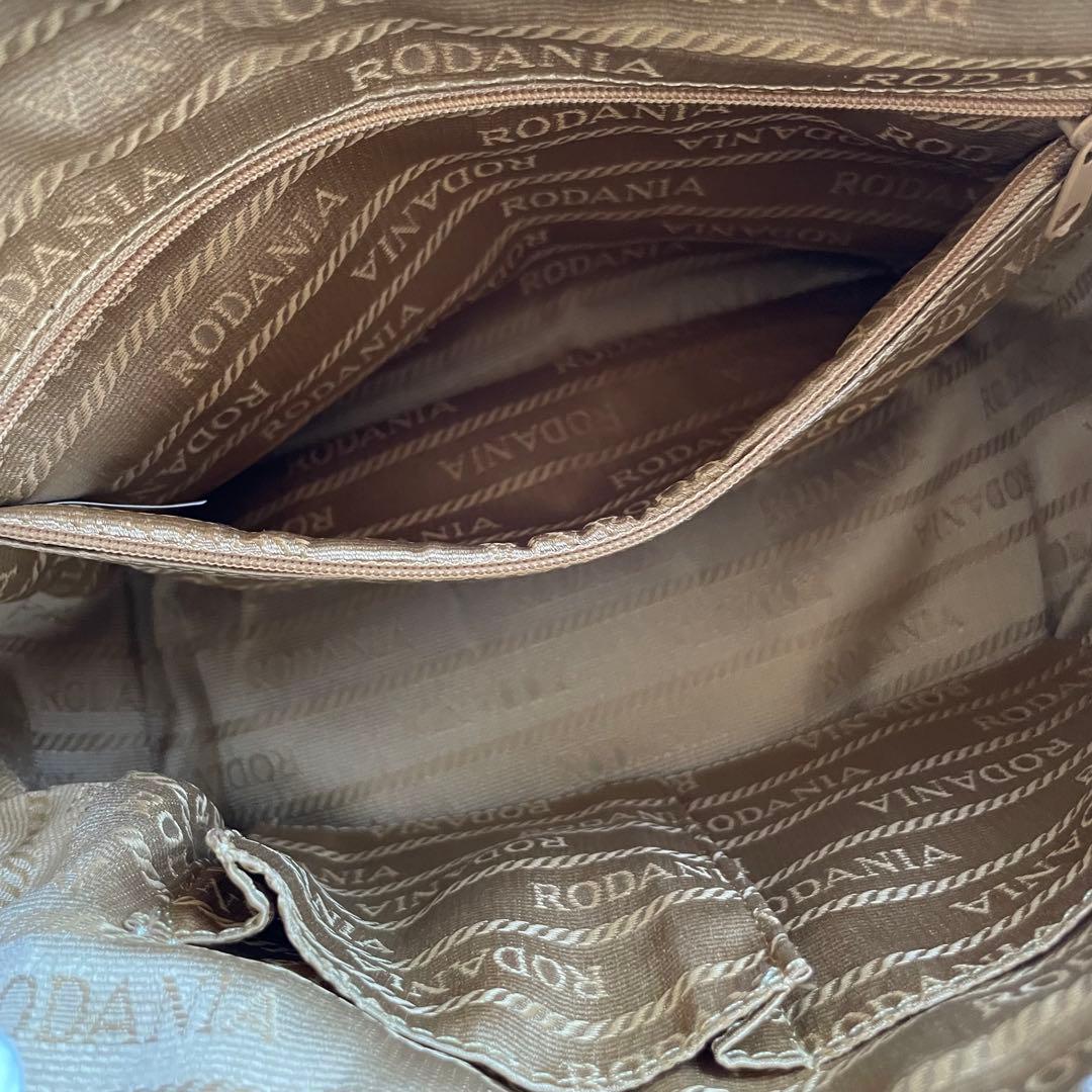 ロダニア オーストリッチ 2way ショルダーバッグ エキゾチックレザー 本革