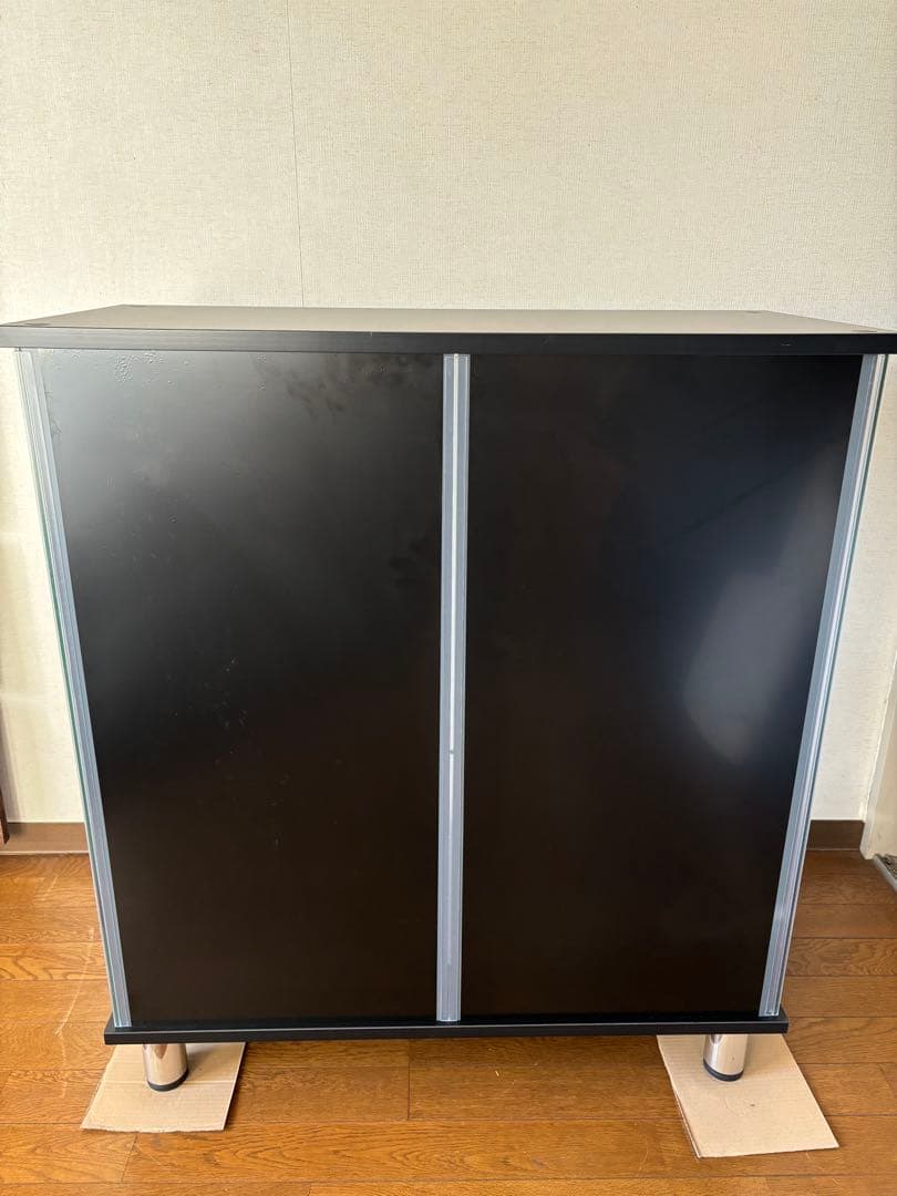 ガラス コレクションケース JONY ジョニー 幅80cm ロータイプ 地球家具