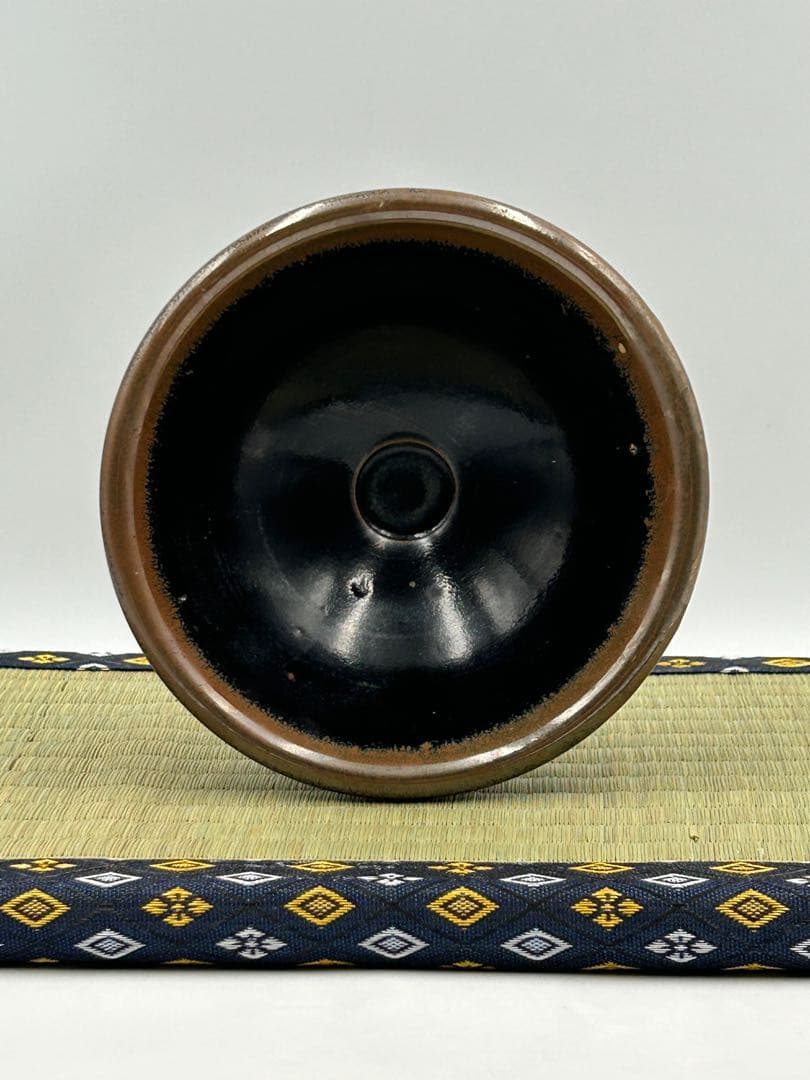 ★0055宋時代　磁州窯 黑釉碗 皿 ★天目茶碗 茶道具 茶器 中国美術