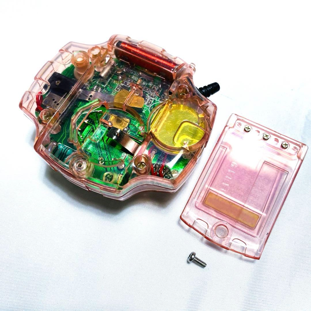 【希少】 デジヴァイス2 クリアピンク ヒカリカラー 1999 BANDAI