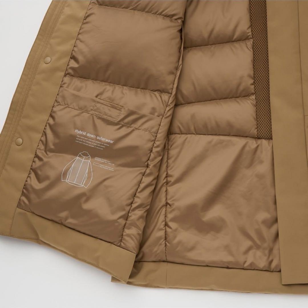 ユニクロ　ハイブリッドダウンパーカ　ブラック　4XL