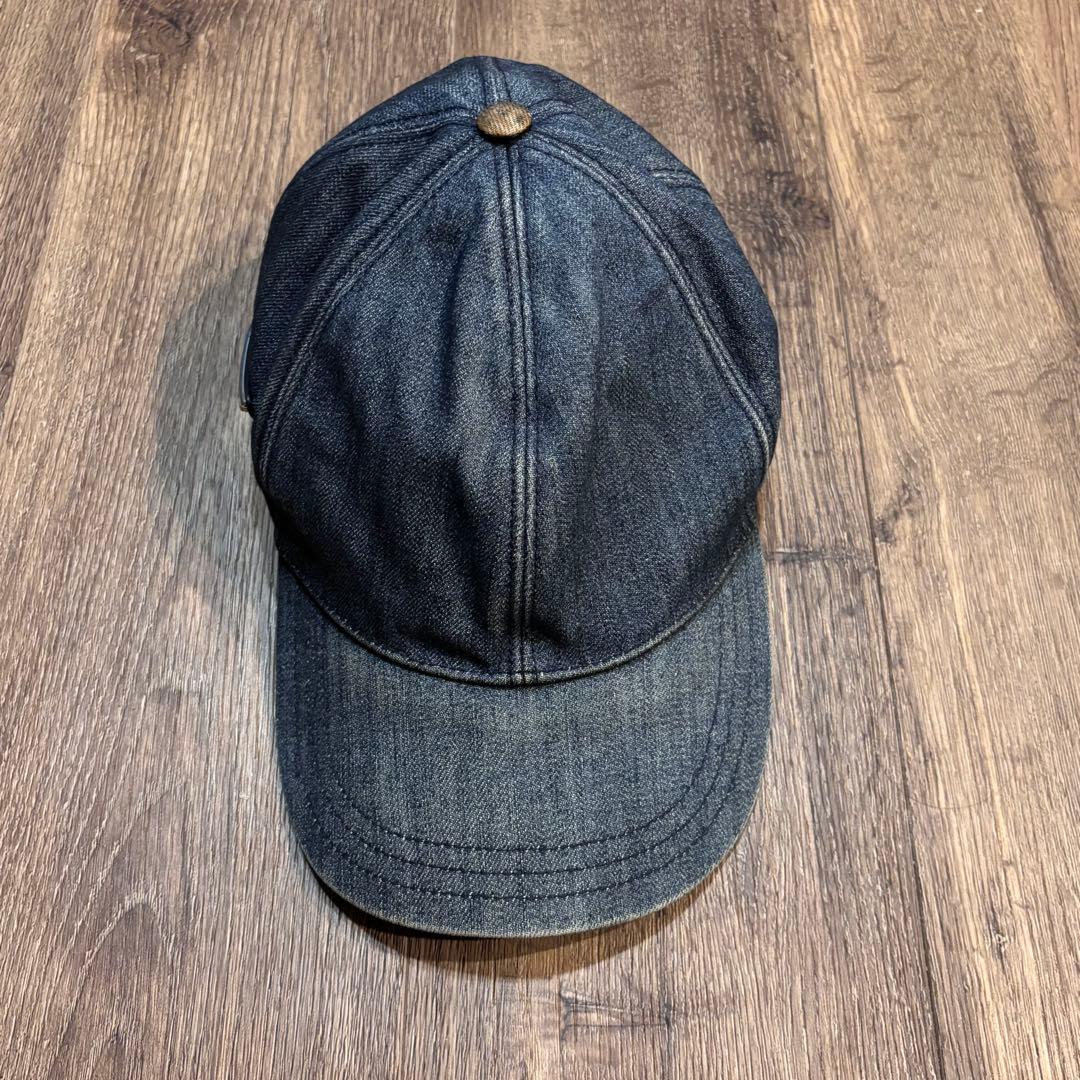 PRADA プラダ　ロゴデニムキャップ　2HC274