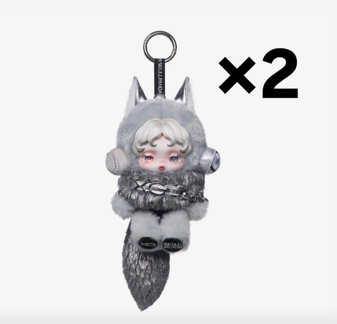 POP MART SKULLPANDA XG ぬいぐるみペンダント日本限定 2体