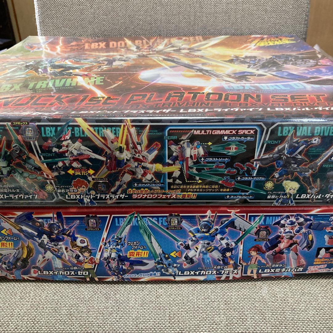 ダンボール戦機　ジェノック第一小隊セット　LBXパラダイス攻略セット