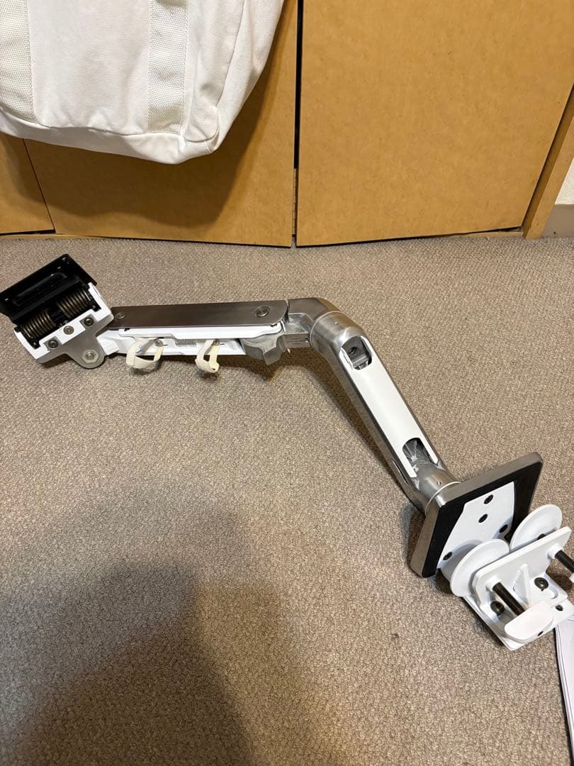 ERGOTRON エルゴトロン HX デスク モニターアーム アルミニウム