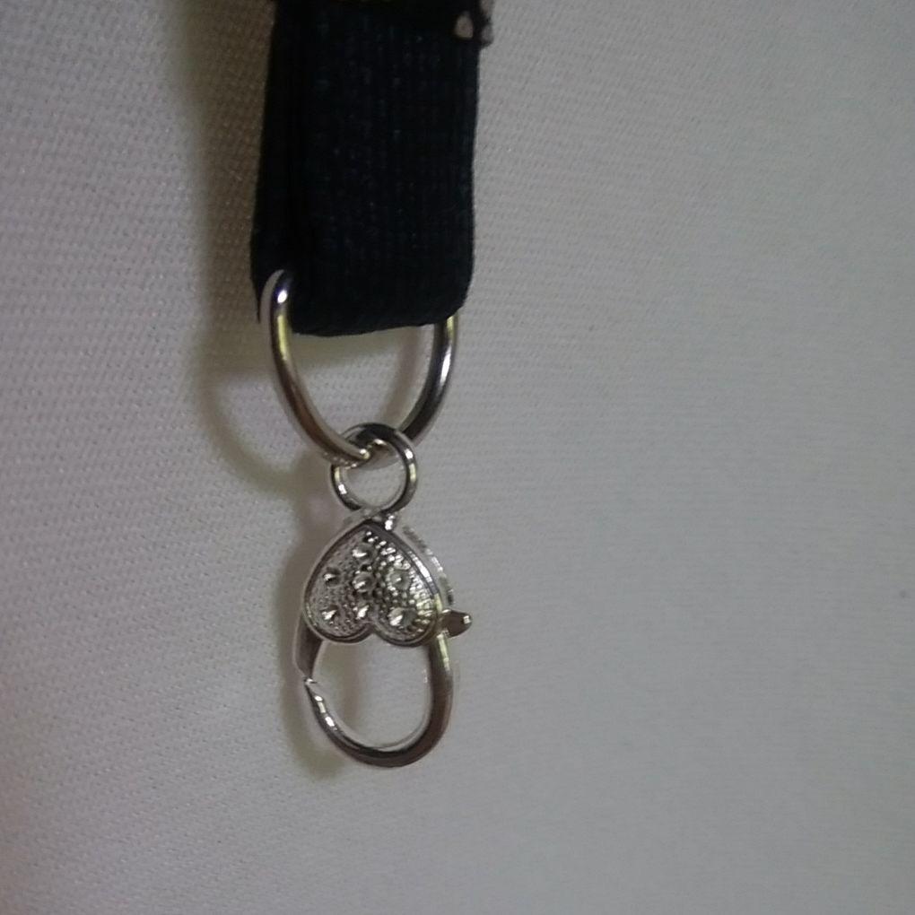 ネックストラップ大島紬と印伝調