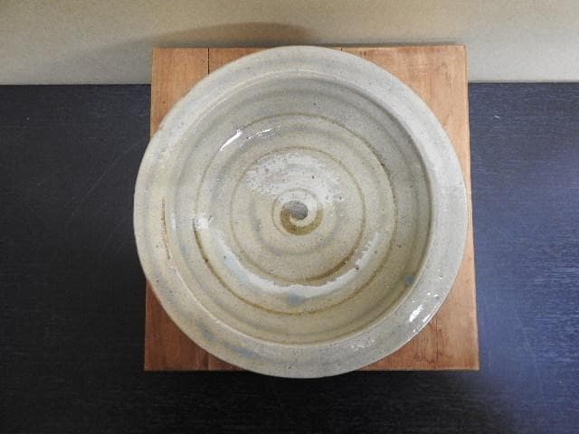 浜田庄司　益子窯皿　共箱　MA369