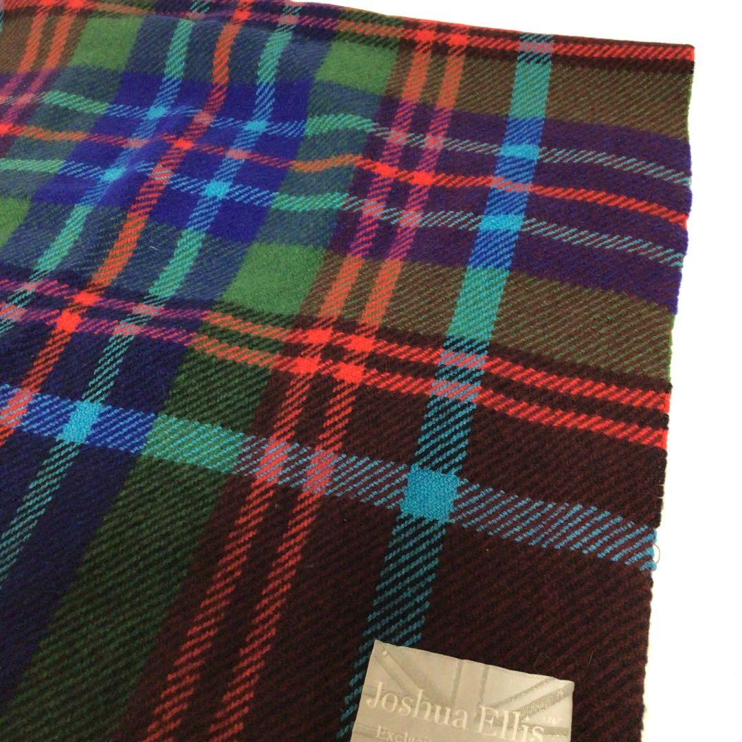 【Joshua Ellis×Drawer】極上カシミア ストール マフラー　英国