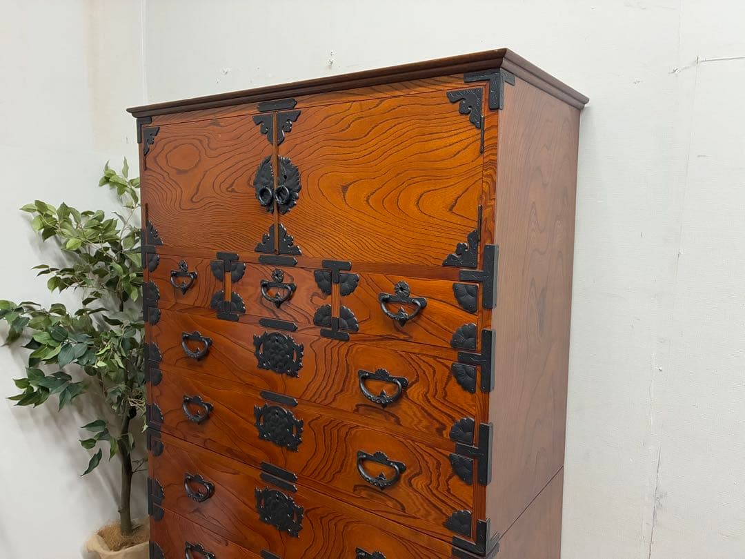 みくり☆管409☆和箪笥☆和製ヴィンテージ☆和モダン☆民芸家具☆着物箪笥