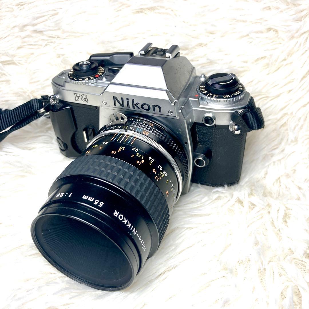 【良品✨】ニコン Nikon FG フィルム カメラ 55mm 2.8
