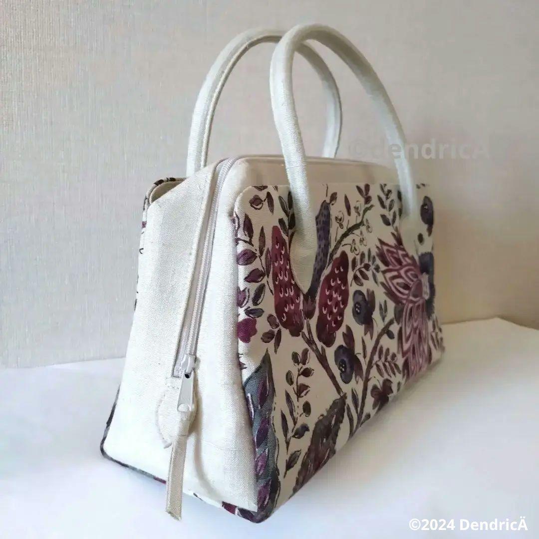 利休バッグ　京都ゆうび　オランダ更紗　和装　着物　トートバッグ　入学式　イベント