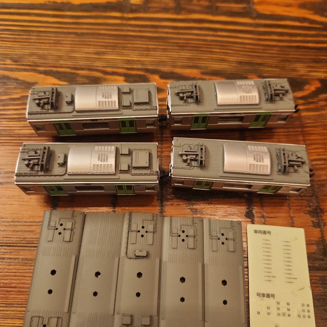 Bトレインショーティー　E235系山手線　中間車4両セット　bトレ
