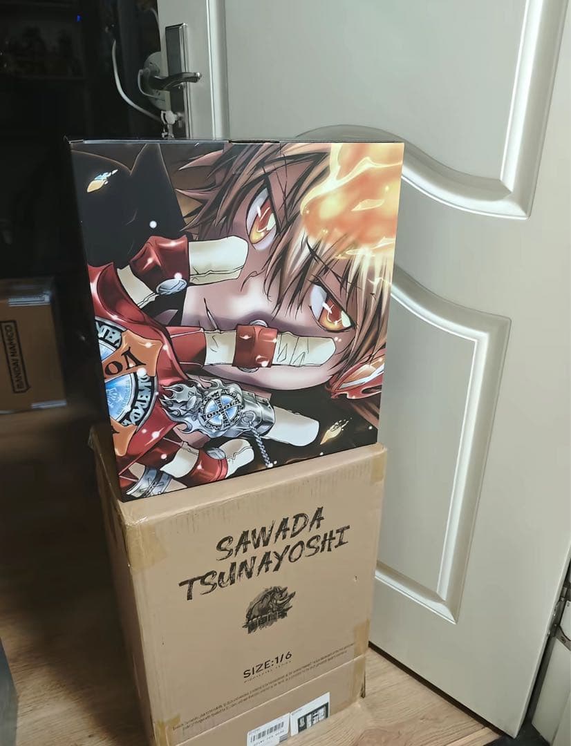 家庭教師ヒットマンREBORN 沢田綱吉 ガレージキット フィギュア1/6サイズ