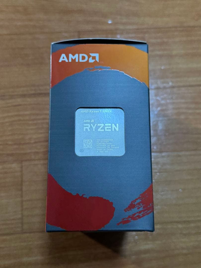 【動作確認済み】　Ryzen7 5800X