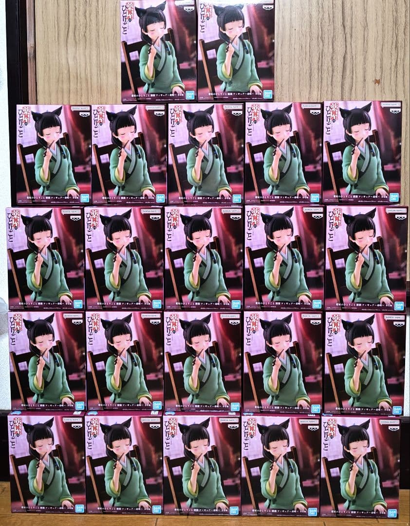 薬屋のひとりごと　猫猫　フィギュア　毒味　まとめ売り22個セット