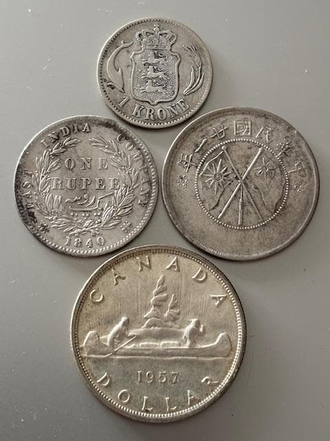 世界の旧貨幣 セット【12】 19世紀・20世紀