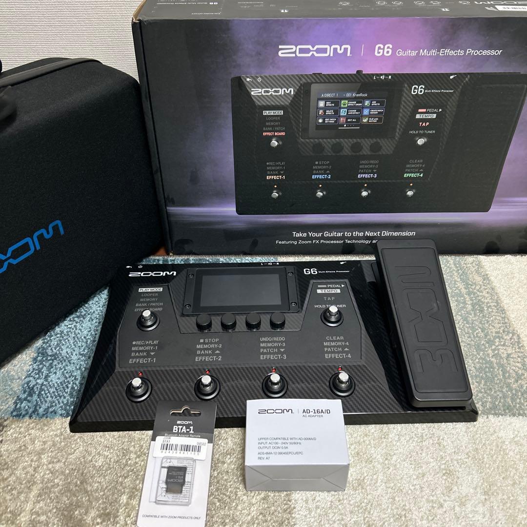 ZOOM マルチエフェクター G6 全部セット