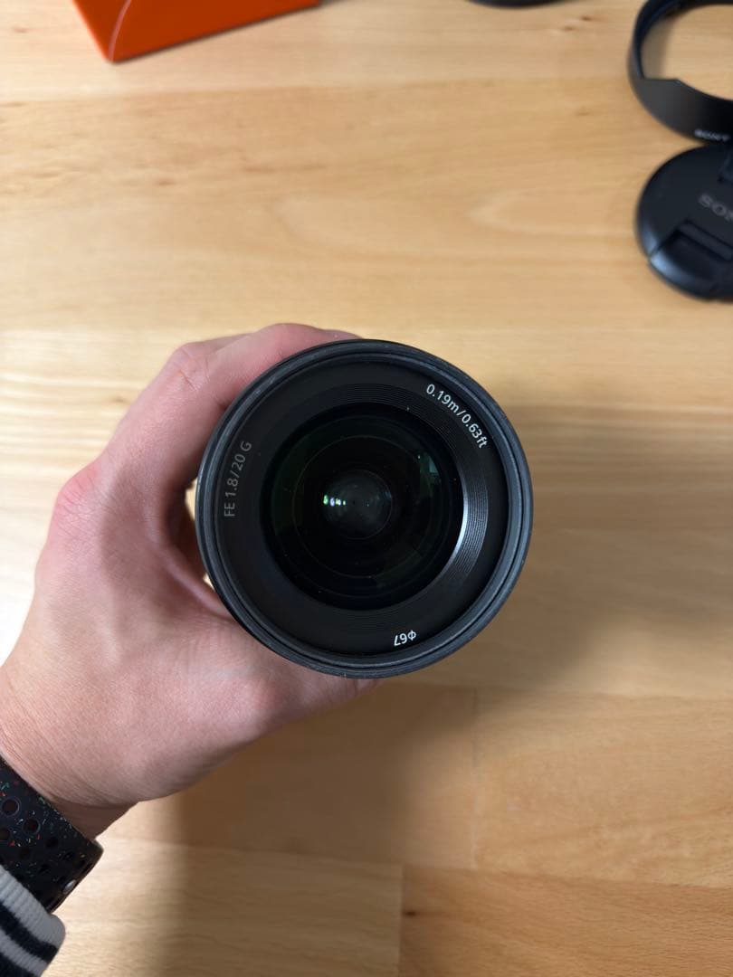 今日だけ値下げ_美品_SONY FE 20mm F1.8 Gレンズフィルター付