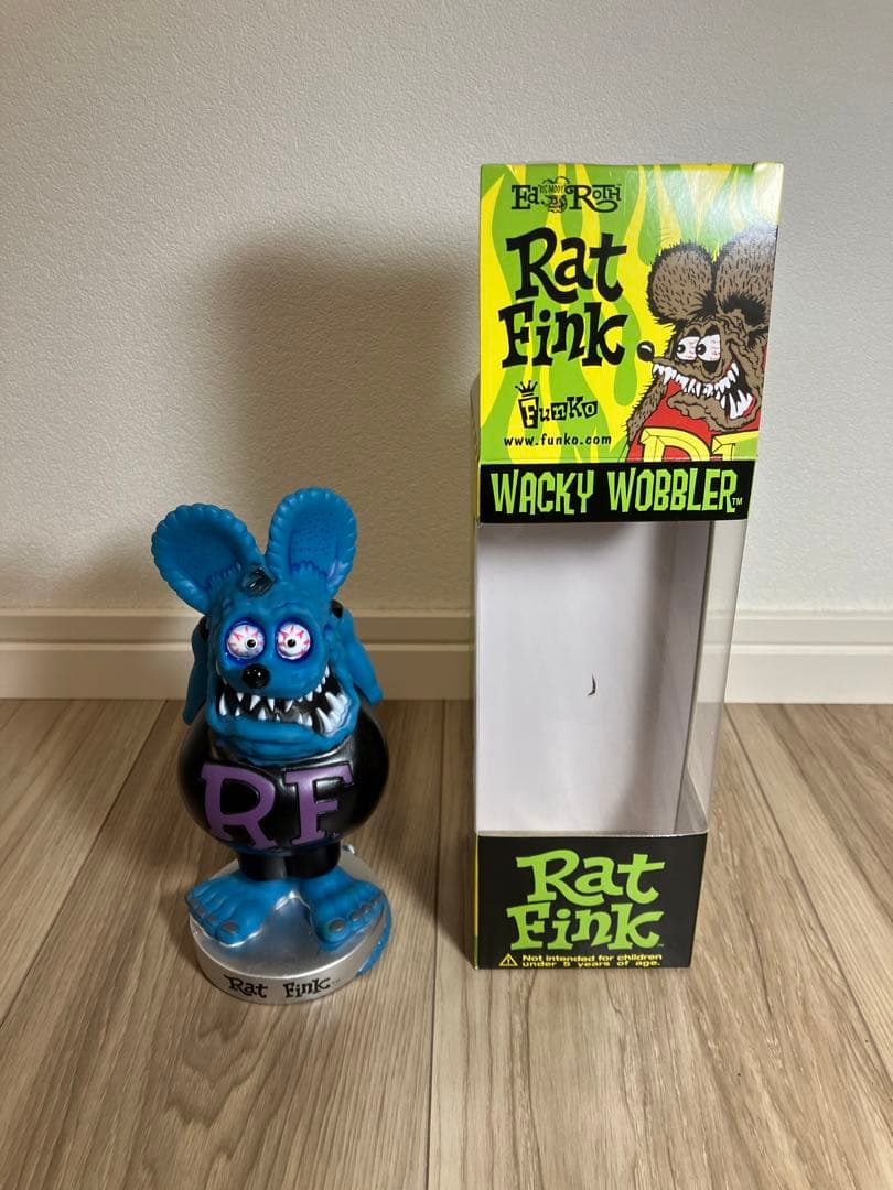 ラットフィンク　ボビングヘッド　８個　きーままーま　おもちゃ