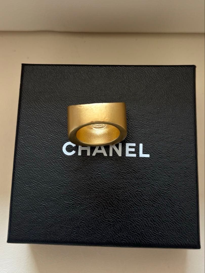 01C 新品未使用　CHANEL ゴールド　ヴィンテージ　レア