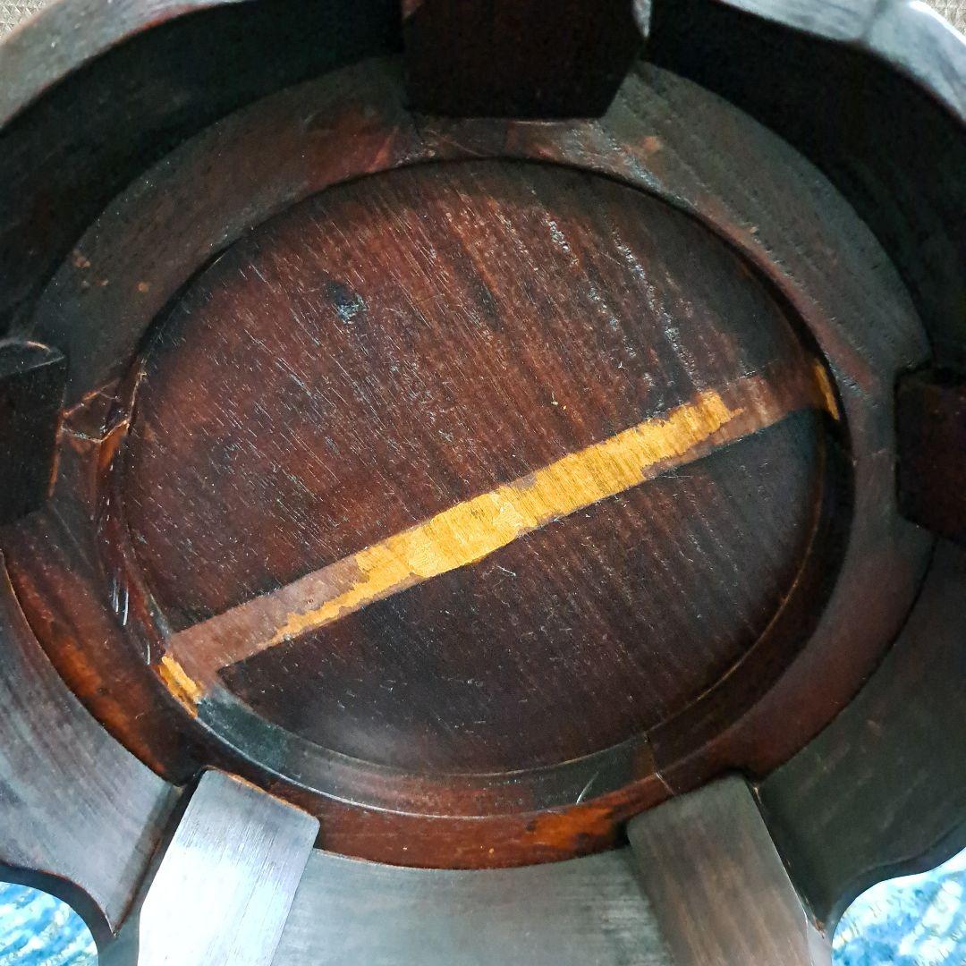 ♡木製スツール　中国美術　花台　椅子♡