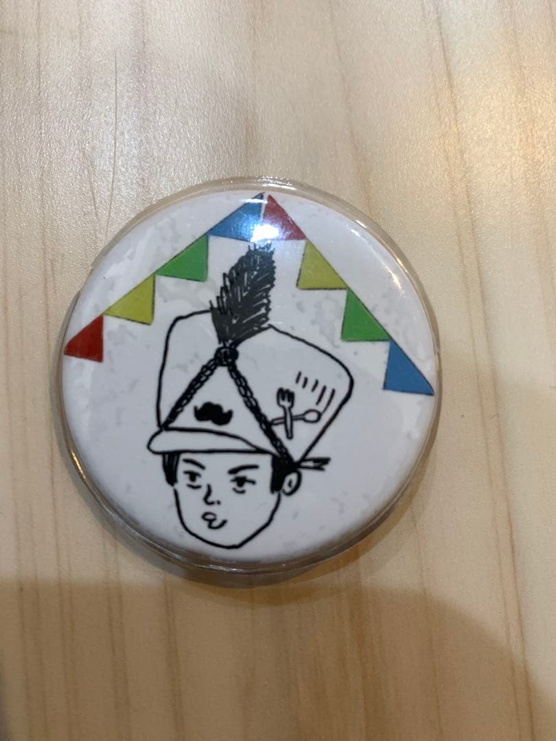 Official dism メンバー全員 似顔絵 缶バッジ 4個セット