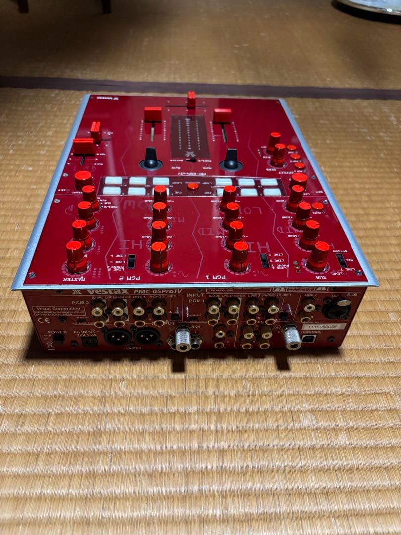 Vestax RED BEAT DJミキサー