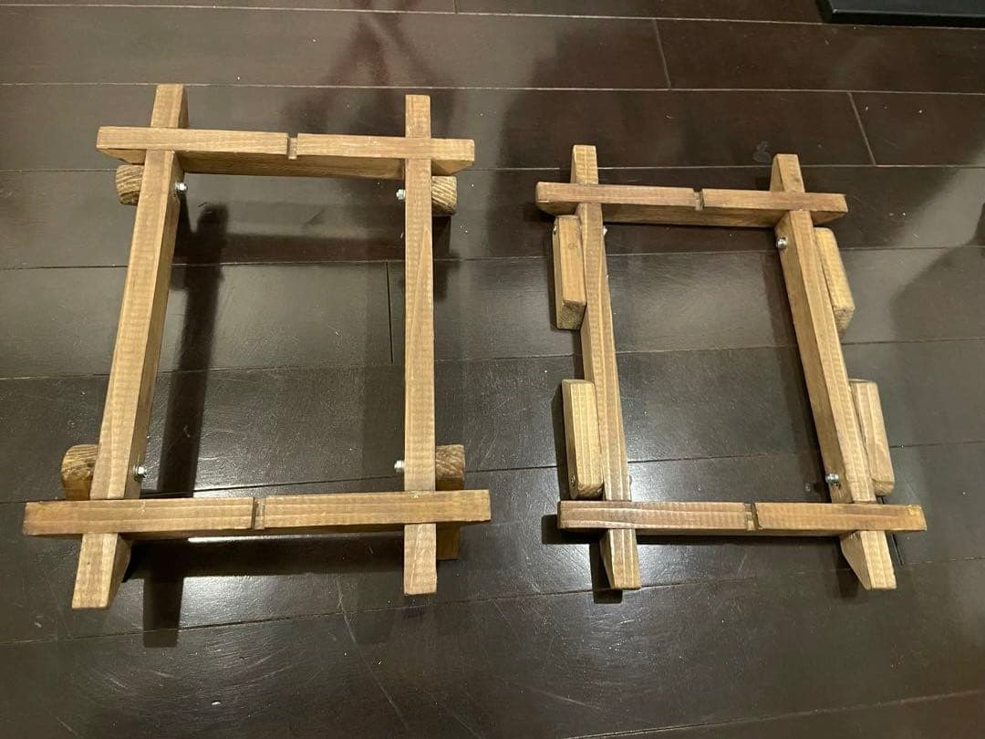 peak シェルフコンテナ25用の脚、天板、ブリッジテーブルセット