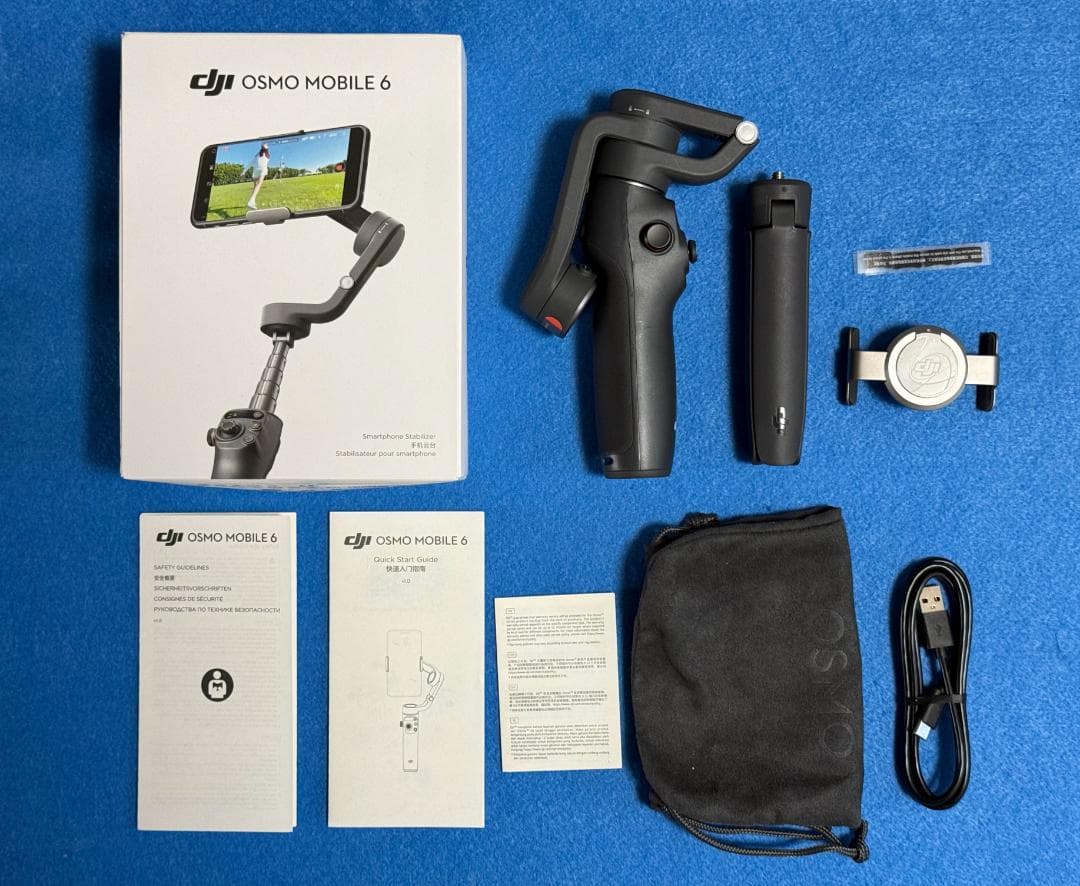 DJI OSMO Mobile 6 / スマートフォン ジンバル スタビライザー