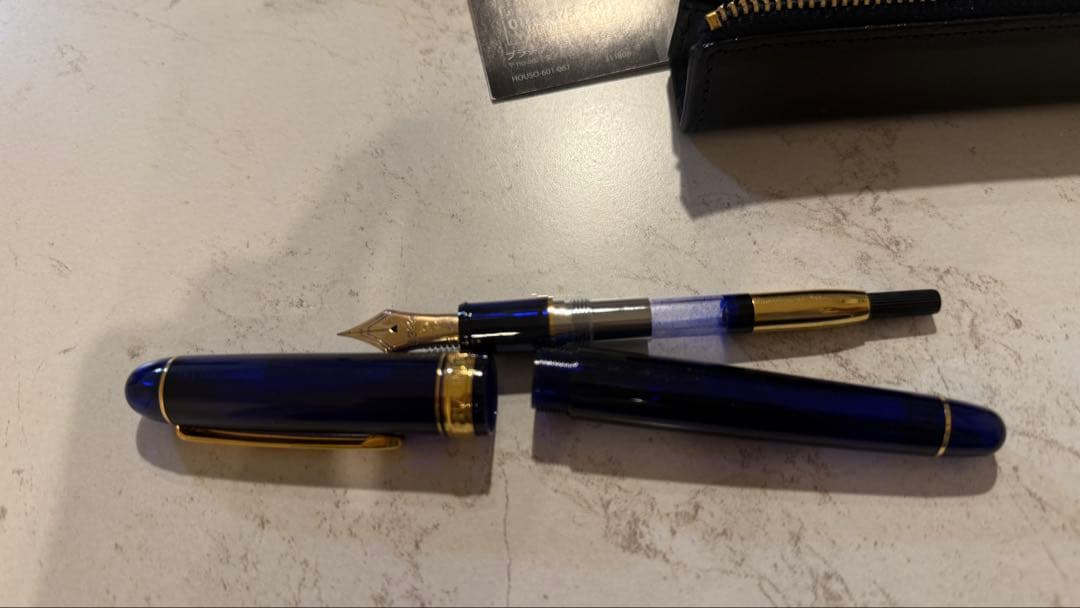 プラチナ万年筆 #3776センチュリー シャルトルブルー　その他