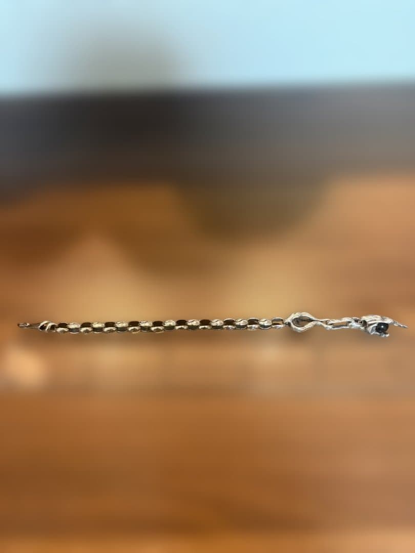 シルバー チェーンブレスレット 爪モチーフ