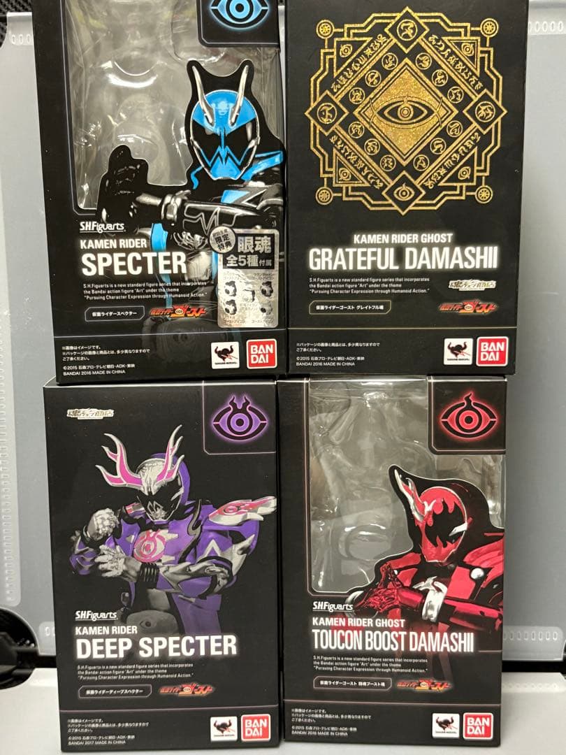 S.H.フィギュアーツ 仮面ライダー　ゴースト　5体セット　美品