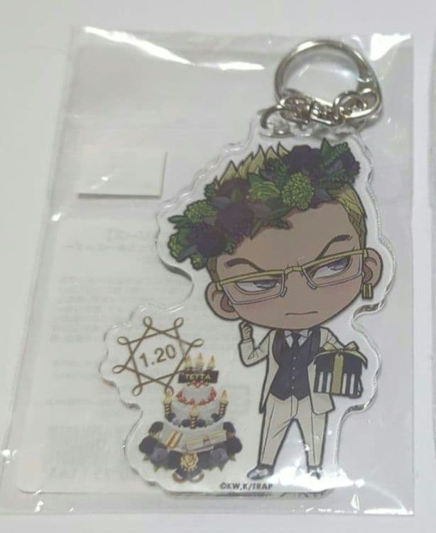 東京リベンジャーズ　ぱずりべ　バースデー　キーホルダー　稀咲鉄太